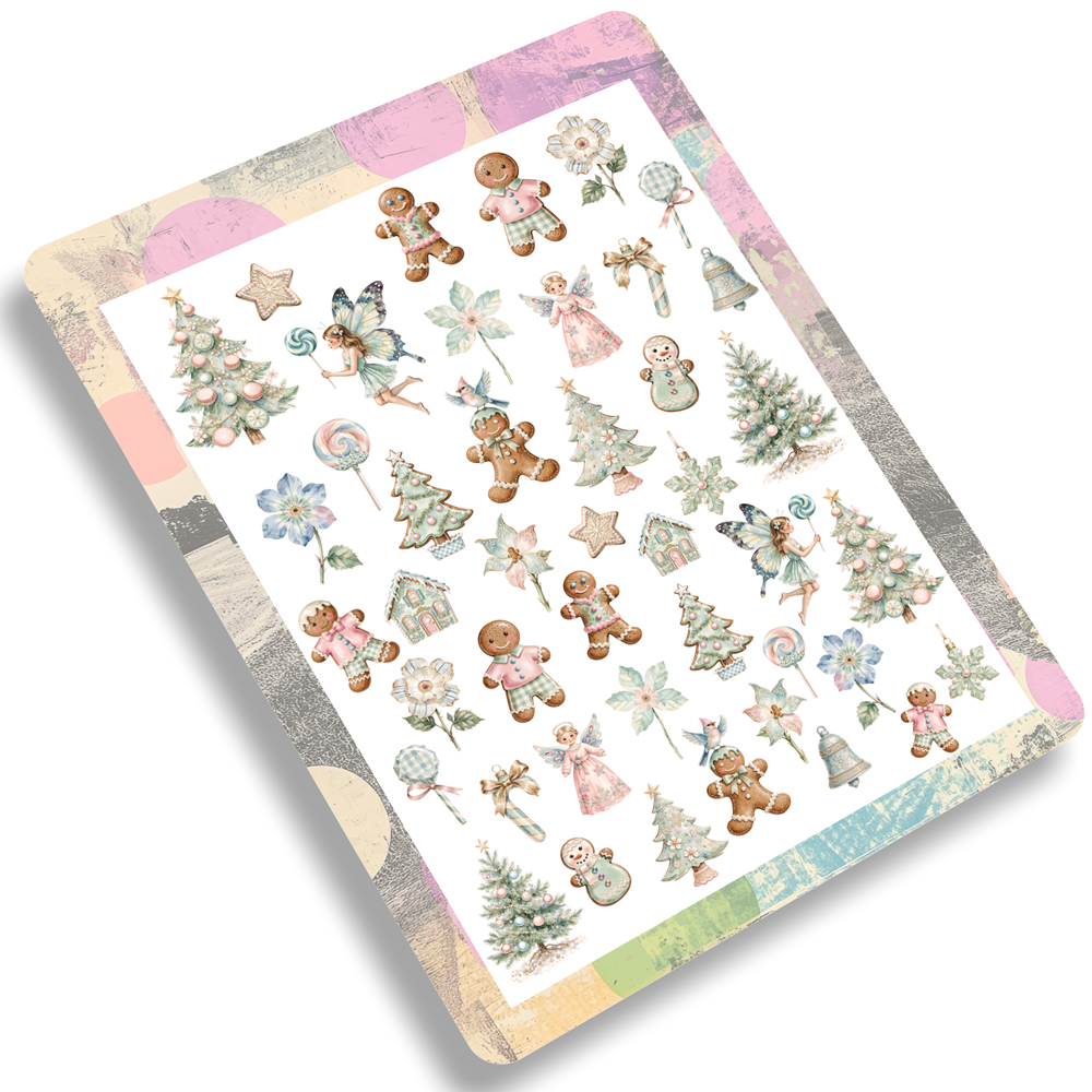 Nailsticker - Süße Weihnachten – Bild 3