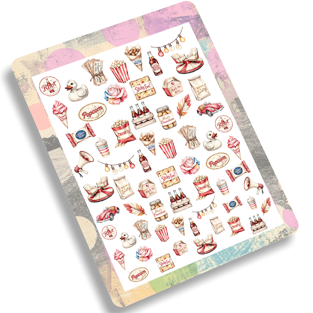 Nailsticker - Süßigkeiten – Bild 2