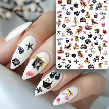 Nailsticker - Sommer Horror