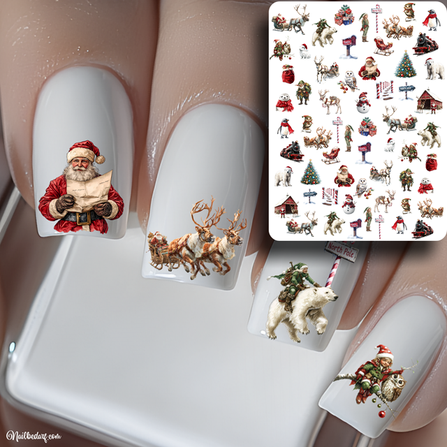 Nailsticker - Weihnachten - Polar