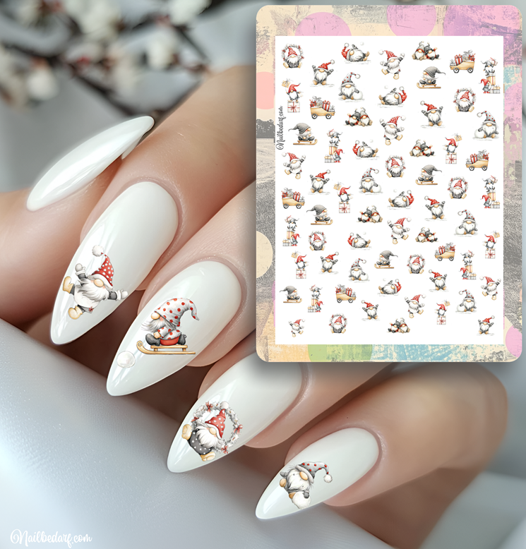 Nailsticker - Weihnachten - Wichtel