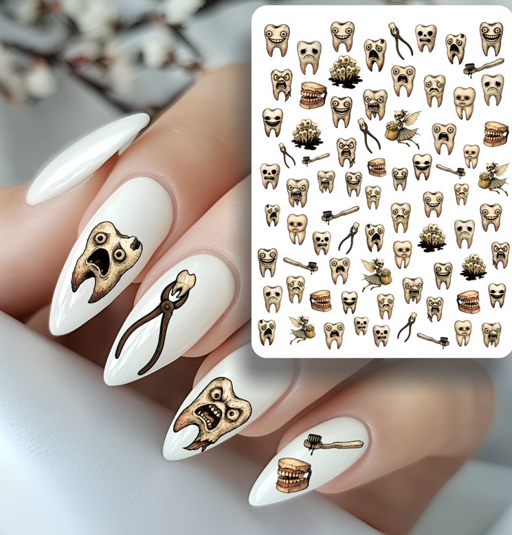 Nailsticker - Weihnachten - Zahnfee