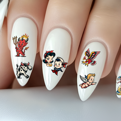 Nailsticker - Retro- Comic