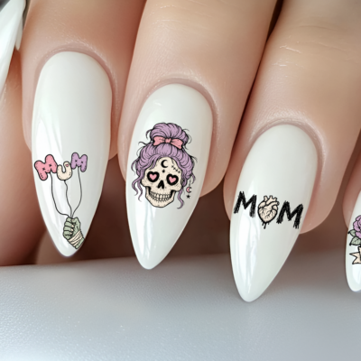 Nailsticker - Gothic - Muttertag - Pastell