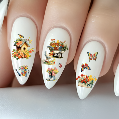 Nailsticker - Frühling