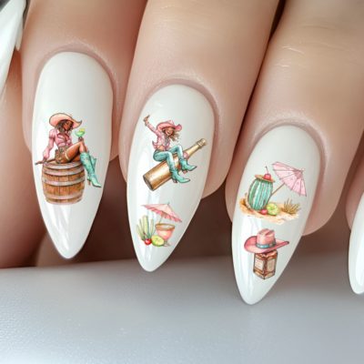 Nailsticker - Western Cocktail-Party 2