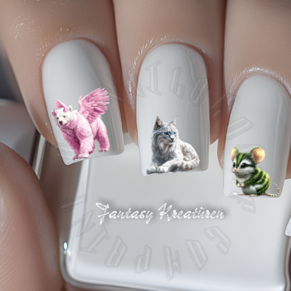 Nailsticker - Fantasy Wesen