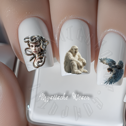 Nailsticker - Mystische Wesen