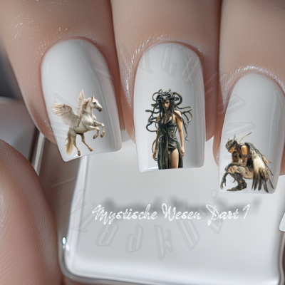 Nailsticker - Mystische Wesen 2