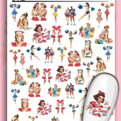 Nailsticker - Cheerleader
