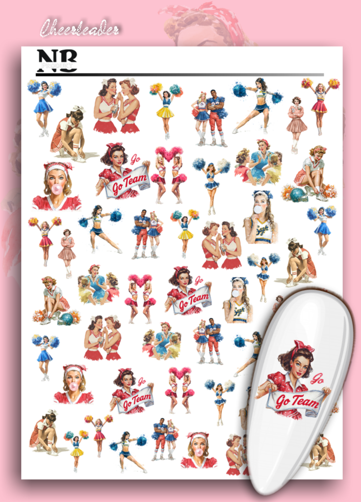Nailsticker - Cheerleader