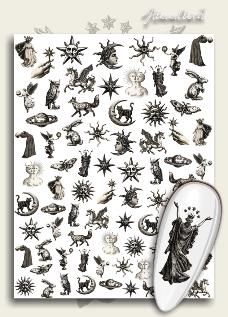 Nailsticker - Himmlisch - Astrologie 2