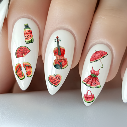 Nailsticker - Witzige Melonen