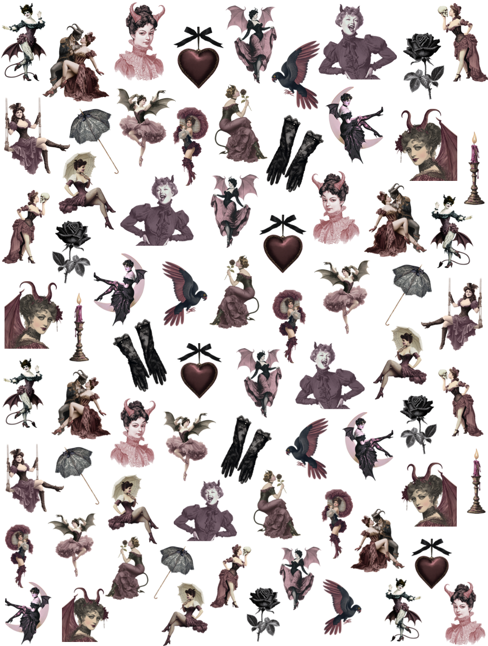 Nailsticker - Vintage – Bild 2