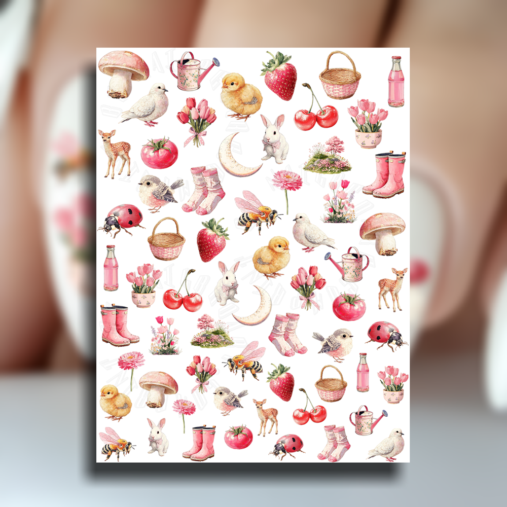 Nailsticker - Frühling – Bild 4