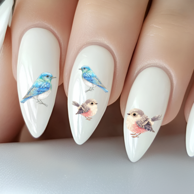 Nailsticker - Singvögel