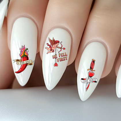 Nailsticker - Gothic - Dunkle Romantik
