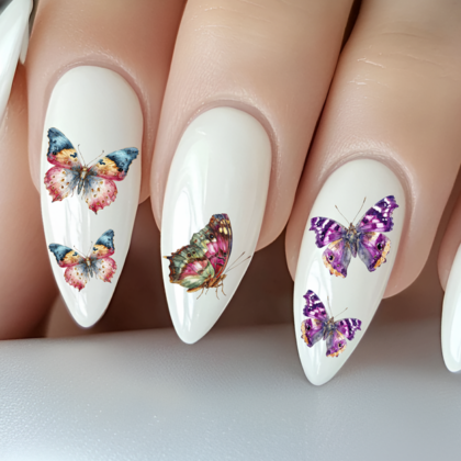 Nailsticker - Schmetterling