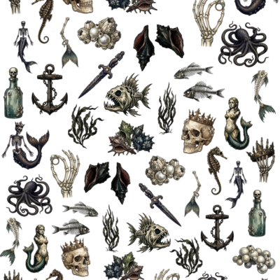 Nailsticker - Gothic Nautic