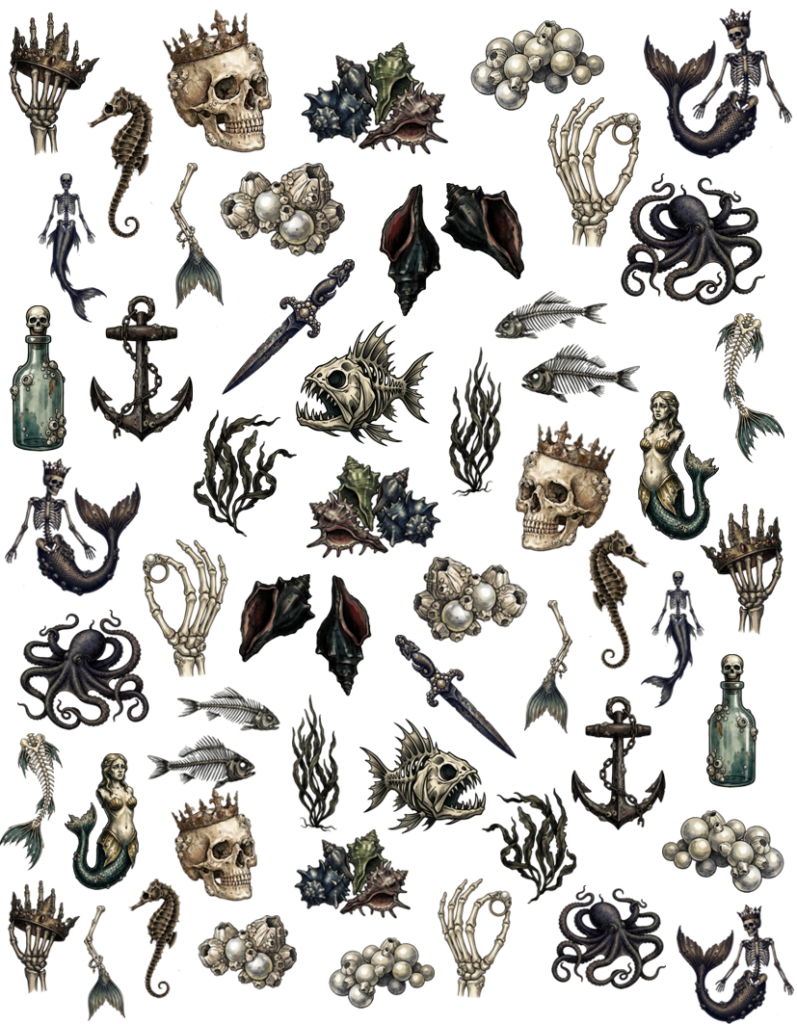 Nailsticker - Gothic Nautic