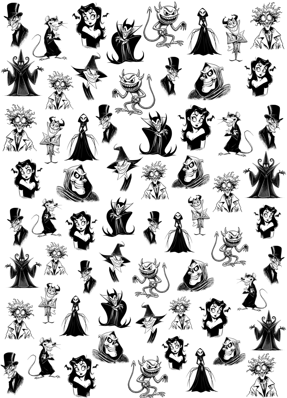 Nailsticker - Schurken- Halunken – Bild 2